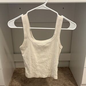 Hollister Cream Tank Top for Women